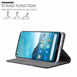 Cadorabo DE-149486 6.55" Folio porte carte Bleu