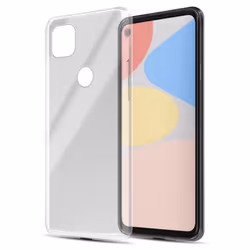 Coque pour Google PIXEL 4A 5G Housse en COMPLET TRANSPARENT Etui Case Protection Silicone TPU telephone portable
