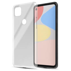 Coque pour Google PIXEL 4A 5G Housse en COMPLET TRANSPARENT Etui Case Protection Silicone TPU telephone portable