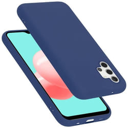 Coque pour Samsung Galaxy A32 5G Housse en LIQUID BLUE Etui Case Cover Protection en Silicone TPU telephone portable
