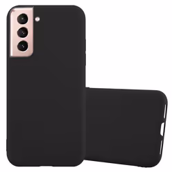 Coque pour Samsung Galaxy S21 5G Etui en CANDY NOIR Housse Case Cover Protection Silicone TPU Case