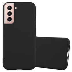 Coque pour Samsung Galaxy S21 5G Etui en CANDY NOIR Housse Case Cover Protection Silicone TPU Case