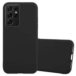 Coque pour Samsung Galaxy S21 ULTRA Etui en CANDY NOIR Housse Case Cover Protection Silicone TPU Case