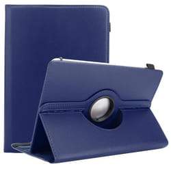 Coque pour Kindle Paperwhite 2015 (7. Gen.) Etui en BLEU FONCÉ Housse Case Cover Protection 360 degrés similicuir Portefeuille