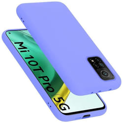 Coque pour Xiaomi Mi 10T / Mi 10T PRO Housse en LIQUID LIGHT PURPLE Etui Case Cover Protection en Silicone TPU telephone portable