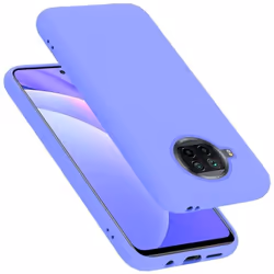 Coque pour Xiaomi Mi 10T LITE Housse en LIQUID LIGHT PURPLE Etui Case Cover Protection en Silicone TPU telephone portable