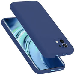 Coque pour Xiaomi Mi 11 5G Housse en LIQUID BLUE Etui Case Cover Protection en Silicone TPU telephone portable