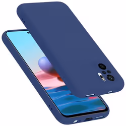Coque pour Xiaomi RedMi NOTE 10 4G / RedMi NOTE 10S Housse en LIQUID BLUE Etui Case Cover Protection en Silicone TPU telephon ...