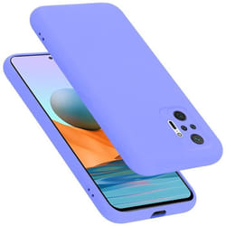 Coque pour Xiaomi RedMi NOTE 10 PRO Housse en LIQUID LIGHT PURPLE Etui Case Cover Protection en Silicone TPU telephone portable