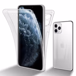 Cadorabo Coque pour Apple iPhone 11 PRO en Transparent Etui 360° Full Body Protection intégrale protection décran
