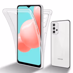 Coque - CADORABO - Samsung Galaxy A32 5G - Protection 360° - Silicone Transparent - Souple