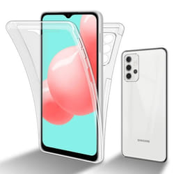 Coque - CADORABO - Samsung Galaxy A32 5G - Protection 360° - Silicone Transparent - Souple
