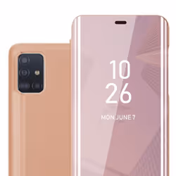 Coque - CADORABO - Samsung Galaxy A51 4G / M40s - KUNZIT ROSE - Clear View - Protection 360°