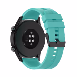 Cadorabo DE-150653, Bande, Smartwatch, Turquoise, Universel, Samsung Galaxy Gear S3 / Gear 2, Huawei Watch GT, Watch 2 Pro, T ...