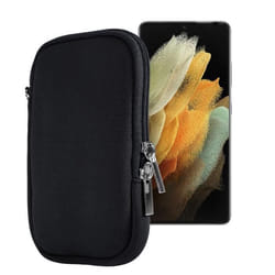 Pochette pour téléphone - CADORABO - Universelle - Néoprène - Noir - Compatible jusquà 5.5 pouces