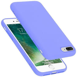 Coque pour Apple iPhone 7 PLUS / 7S PLUS / 8 PLUS Housse en LIQUID LIGHT PURPLE Etui Case Cover Protection en Silicone TPU