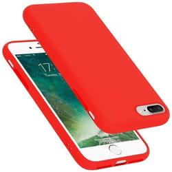 Coque pour Apple iPhone 7 PLUS / 7S PLUS / 8 PLUS Housse en LIQUID RED Etui Case Cover Protection en Silicone TPU telephone