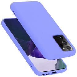 Coque pour Samsung Galaxy NOTE 20 ULTRA Housse en LIQUID LIGHT PURPLE Etui Case Cover Protection en Silicone TPU telephone portable