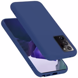 Coque pour Samsung Galaxy NOTE 20 ULTRA Housse en LIQUID BLUE Etui Case Cover Protection en Silicone TPU telephone portable