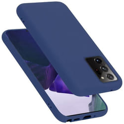 Coque pour Samsung Galaxy NOTE 20 ULTRA Housse en LIQUID BLUE Etui Case Cover Protection en Silicone TPU telephone portable