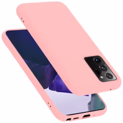 Coque pour Samsung Galaxy NOTE 20 ULTRA Housse en LIQUID PINK Etui Case Cover Protection en Silicone TPU telephone portable
