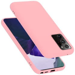 Coque pour Samsung Galaxy NOTE 20 ULTRA Housse en LIQUID PINK Etui Case Cover Protection en Silicone TPU telephone portable