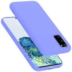 Coque pour Samsung Galaxy S20 FE en LIQUID VIOLET CLAIR Cadorabo Cover Silicone TPU