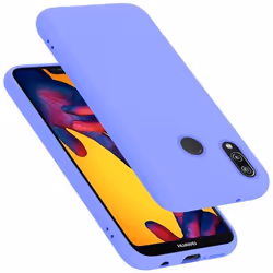 Coque pour Huawei P20 LITE 2018 / NOVA 3E Housse en LIQUID LIGHT PURPLE Etui Case Cover Protection en Silicone TPU telephone