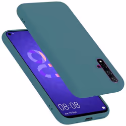 Coque pour Honor 20 / 20S / Huawei NOVA 5T Housse en LIQUID GREEN Etui Case Cover Protection en Silicone TPU telephone portab ...