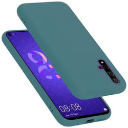Coque pour Honor 20 / 20S / Huawei NOVA 5T Housse en LIQUID GREEN Etui Case Cover Protection en Silicone TPU telephone portable