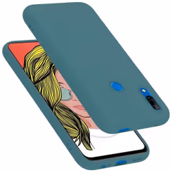 Coque pour Huawei P SMART Z / Y9 PRIME 2019 / Enjoy 10 PLUS Housse en LIQUID GREEN Etui Case Cover Protection en Silicone TPU