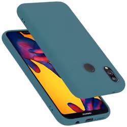 Coque pour Huawei P20 LITE 2018 / NOVA 3E Housse en LIQUID GREEN Etui Case Cover Protection en Silicone TPU telephone portabl ...