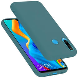 Coque pour Huawei P30 LITE Housse en LIQUID GREEN Etui Case Cover Protection en Silicone TPU telephone portable