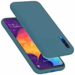 Coque pour Samsung Galaxy A50 4G / A50s / A30s Housse en LIQUID GREEN Etui Case Cover Protection en Silicone TPU telephone po ...