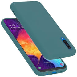 Coque pour Samsung Galaxy A50 4G / A50s / A30s Housse en LIQUID GREEN Etui Case Cover Protection en Silicone TPU telephone portable