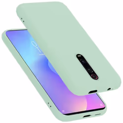 Coque pour Xiaomi Mi 9T / Mi 9T PRO / RedMi K20 / RedMi K20 PRO Housse en LIQUID LIGHT GREEN Etui Case Cover Protection en Si ...