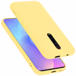 Coque pour Xiaomi Mi 9T / Mi 9T PRO / RedMi K20 / RedMi K20 PRO Housse en LIQUID YELLOW Etui Case Cover Protection en Silicon ...