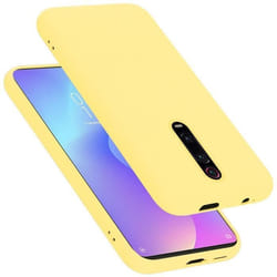 Coque pour Xiaomi Mi 9T / Mi 9T PRO / RedMi K20 / RedMi K20 PRO Housse en LIQUID YELLOW Etui Case Cover Protection en Silicone TPU