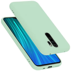 Coque pour Xiaomi RedMi NOTE 8 PRO Housse en LIQUID LIGHT GREEN Etui Case Cover Protection en Silicone TPU telephone portable