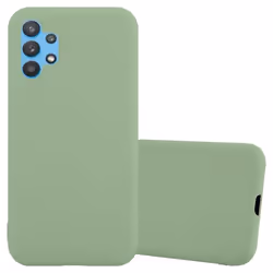 Coque pour Samsung Galaxy A32 4G Etui en CANDY VERT PASTEL Housse Case Cover Protection Silicone TPU Case