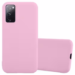 Coque pour Samsung Galaxy S20 FE Etui en CANDY ROSE VIF Housse Case Cover Protection Silicone TPU Case
