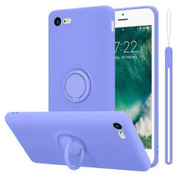 Coque pour Apple iPhone 7 / 7S / 8 / SE 2020 Housse en LIQUID LIGHT PURPLE Etui Case Cover Protection en Silicone TPU telephone