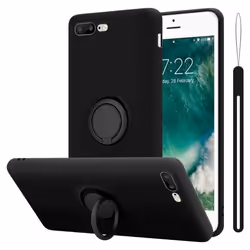 Coque - CADORABO - iPhone 7 PLUS / 7S PLUS / 8 PLUS - Protection souple - Design fin - TPU Noir