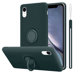 Coque pour Apple iPhone XR Housse en LIQUID GREEN Etui Case Cover Protection en Silicone TPU telephone portable
