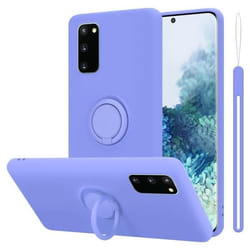 Coque - CADORABO - Samsung Galaxy S20 FE - Violet Clair - Silicone TPU - Protection Chocs