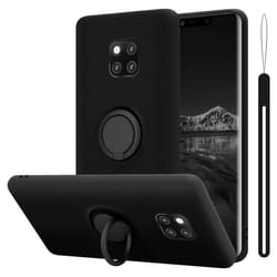 Coque pour Huawei MATE 20 PRO Housse en LIQUID BLACK Etui Case Cover Protection en Silicone TPU telephone portable