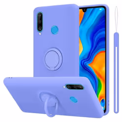 Coque pour Huawei P30 LITE Housse en LIQUID LIGHT PURPLE Etui Case Cover Protection en Silicone TPU telephone portable