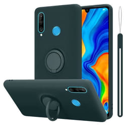 Coque pour Huawei P30 LITE Housse en LIQUID GREEN Etui Case Cover Protection en Silicone TPU telephone portable