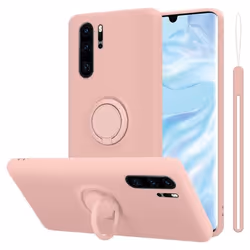 Coque pour Huawei P30 PRO Housse en LIQUID PINK Etui Case Cover Protection en Silicone TPU telephone portable