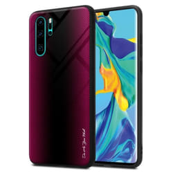 Coque pour Huawei P30 PRO Housse en CRAMIN ROSE Etui Case Cover Protection en verre trempé et Silicone TPU